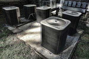 Scrap inside a air conditioner