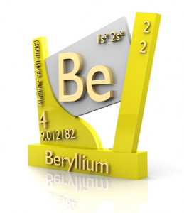 beryllium scrap metal items