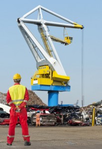 Huge load of scrap metal