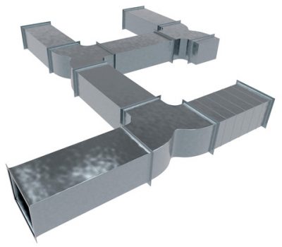 scrap old heating ducts