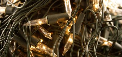 Scrap Old Holiday Lights