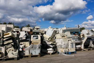 scrap metal from electronics